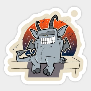 Gargoyle Sticker